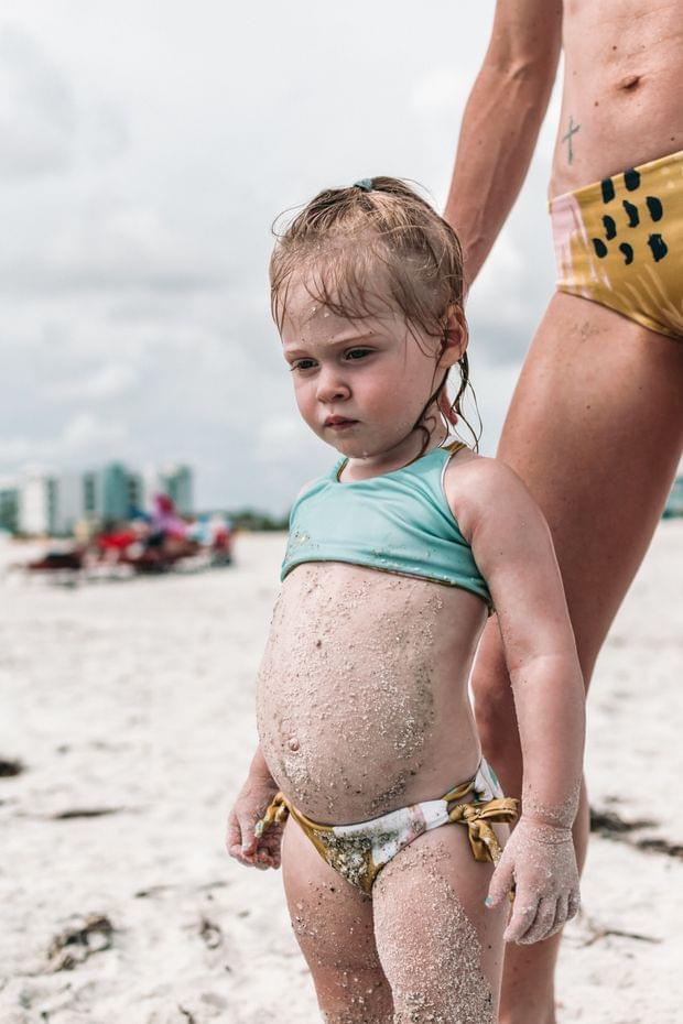 She fought the sand and won - 1 of 2